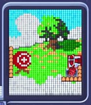 Pixel Flow level 1695: screenshot of the board