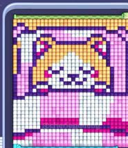 Pixel Flow level 1238: screenshot of the board