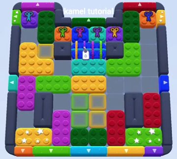Color Block Jam level 1559 / 1556 / 1557 / 1562: screenshot of the board