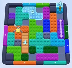 Color Block Jam Level 1661 / 1688 / 2651: Screenshot des Spielfelds