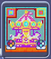 Pixel Flow level 765: screenshot of the board