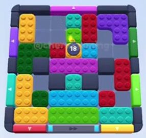 Color Block Jam 648. bölüm: tahtanın ekran görüntüsü