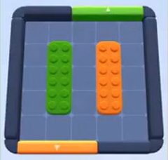 Color Block Jam Level 2: Screenshot des Spielfelds