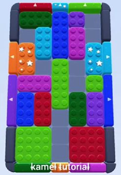 Color Block Jam Level 300 / 688: Screenshot des Spielfelds