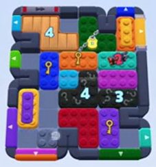 Nivel de Color Block Jam: captura del tablero