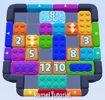 Color Block Jam 레벨 309 / 441 / 697 / 1147: 보드 스크린샷