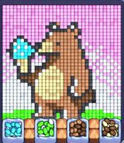 Pixel Flow level 1235: screenshot of the board