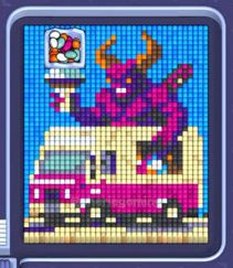 Pixel Flow level 1338: screenshot of the board