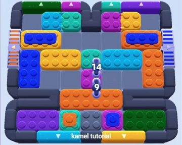 Color Block Jam 1304. bölüm: tahtanın ekran görüntüsü