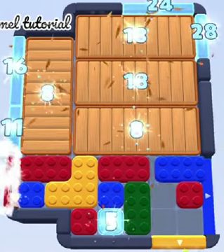 Color Block Jam 1634. bölüm: tahtanın ekran görüntüsü