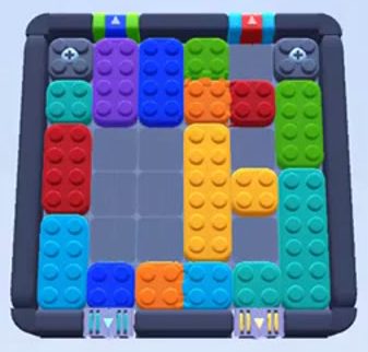Nivel de Color Block Jam: captura del tablero