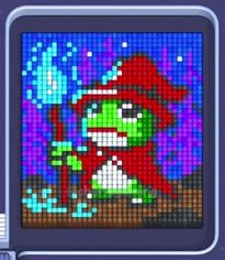 Pixel Flow level 933: screenshot of the board