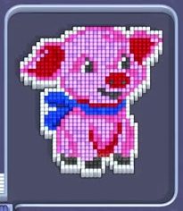 Pixel Flow Level 89: Screenshot des Spielfelds