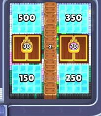 Pixel Flow Level 634: Screenshot des Spielfelds