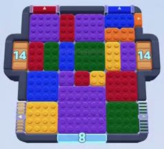Color Block Jam 161. bölüm: tahtanın ekran görüntüsü