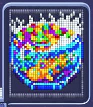 Pixel Flow уровень 2139: скриншот поля