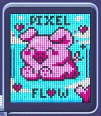 Pixel Flow level 945: screenshot of the board