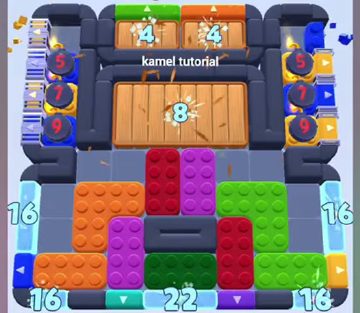 Color Block Jam 1299. bölüm: tahtanın ekran görüntüsü