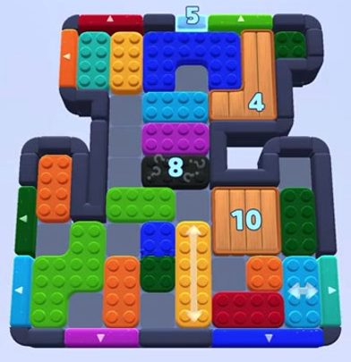 Color Block Jam 1190 / 1192. bölüm: tahtanın ekran görüntüsü
