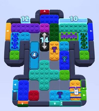 Color Block Jam 1442 / 1445. bölüm: tahtanın ekran görüntüsü