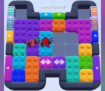 Color Block Jam уровень 836 / 1737: скриншот поля