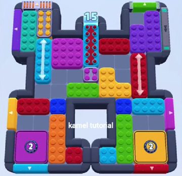 Color Block Jam 레벨 1400 / 1403 / 1405: 보드 스크린샷
