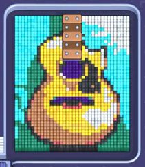 Pixel Flow fase 1628: print do tabuleiro