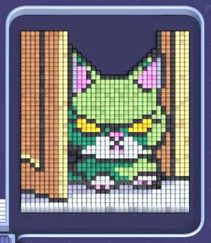 Pixel Flow Level 1194: Screenshot des Spielfelds