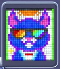 Pixel Flow Level 91: Screenshot des Spielfelds