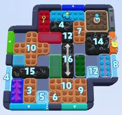 Nivel de Color Block Jam: captura del tablero