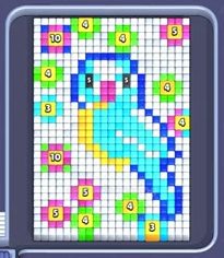 Pixel Flow уровень 252: скриншот поля