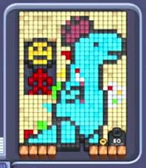 Pixel Flow уровень 499: скриншот поля