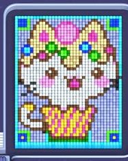 Pixel Flow level 983: screenshot of the board