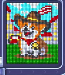 Pixel Flow level 1359: screenshot of the board
