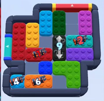 Color Block Jam 773. bölüm: tahtanın ekran görüntüsü