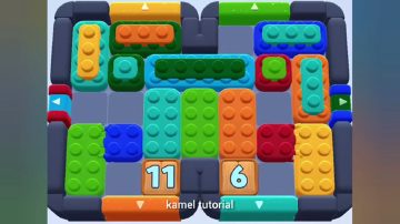 Color Block Jam level 572: screenshot of the board