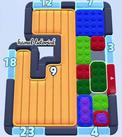 Color Block Jam 레벨 1738 / 1886 / 2745: 보드 스크린샷