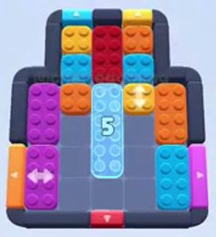 Color Block Jam niveau 96 / 484 / 884 / 1490 : capture du plateau