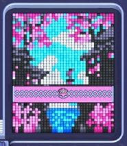 Pixel Flow level 1665: screenshot of the board