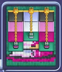 Pixel Flow level 996: screenshot of the board