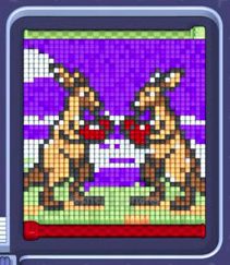 Pixel Flow level 1361: screenshot of the board