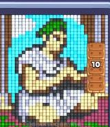 Pixel Flow level 1313: screenshot of the board