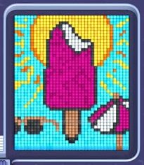 Pixel Flow level 997: screenshot of the board