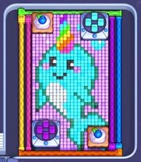 Pixel Flow level 783: screenshot of the board