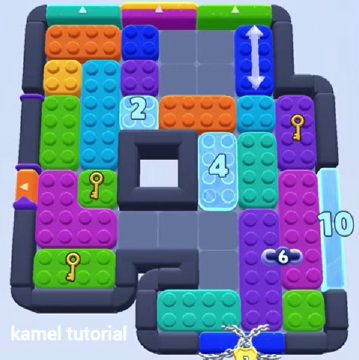 Color Block Jam 1504 / 1500. bölüm: tahtanın ekran görüntüsü
