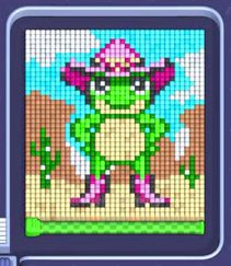 Pixel Flow level 1317: screenshot of the board