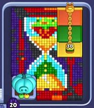 Pixel Flow уровень 2390: скриншот поля