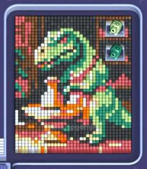 Pixel Flow level 1320: screenshot of the board