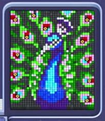 Pixel Flow level 828: screenshot of the board