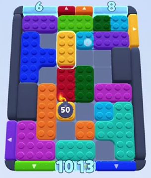 Color Block Jam 레벨 218 / 606 / 662 / 1056: 보드 스크린샷